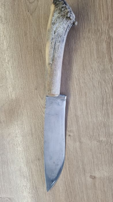 Нож ловен, дръжка от рог