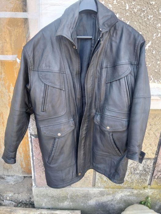 Geci de piele bărbați , XXL,second hand