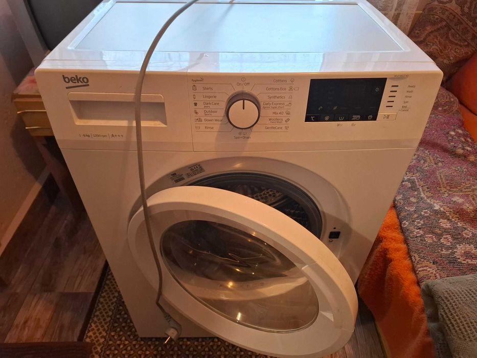 Пералня Beko , 6 кг, 1000 об/мин, Бял, А +++