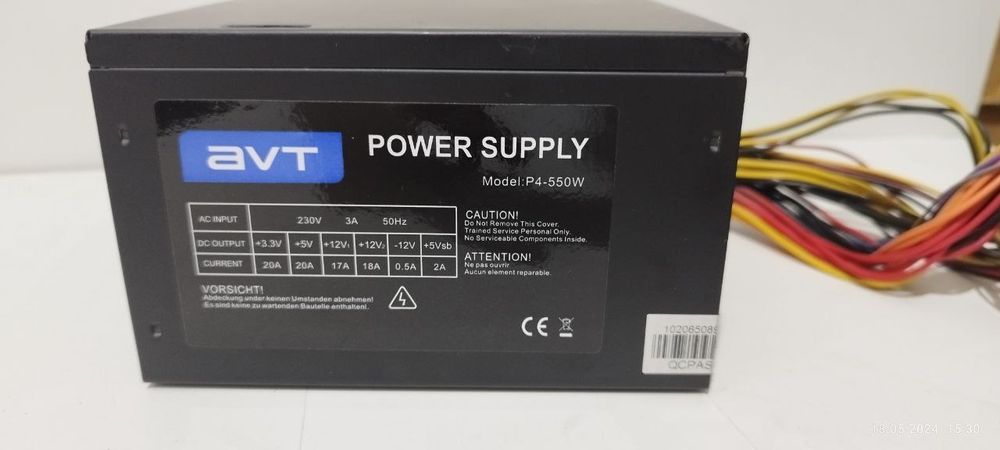 Блок питания AVT 550w