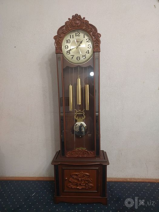 Часы домик напольные  sinix 625 madel
