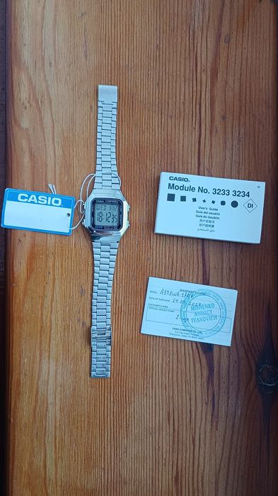 Наручные часы Casio A178WA-1A