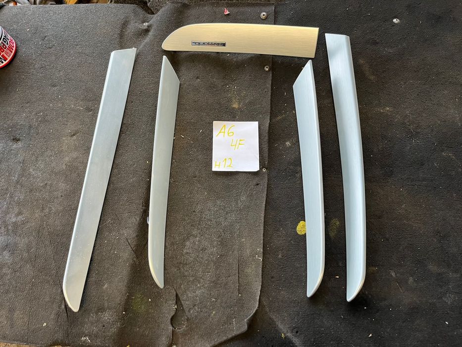 Интериорни ласни Ауди AUDI A6 C6 4F драскан алумин ном 12