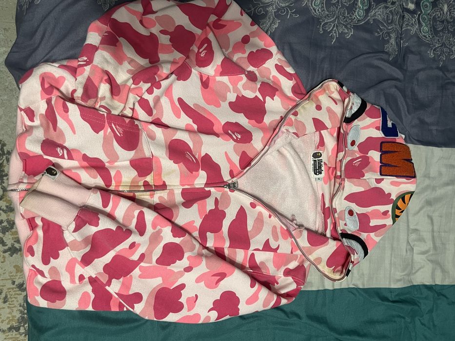 Кофта Bape Pink color