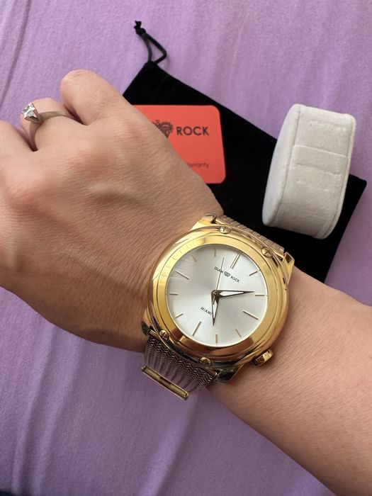 GLAM ROCK Miami Дамски Часовник Нов