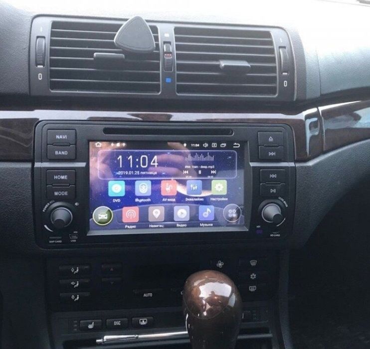 Navigație 2 GB Ram BMW E46 dedicată wi-fi BT YouTube USB Waze internet