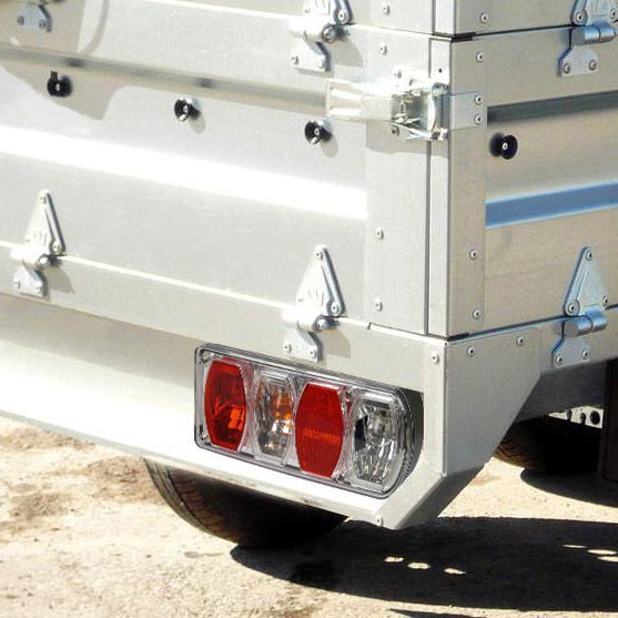 Lampa auto Carpoint pentru remorca partea dreapta cu 6 functii, 12V, 220x100mm, 1 buc