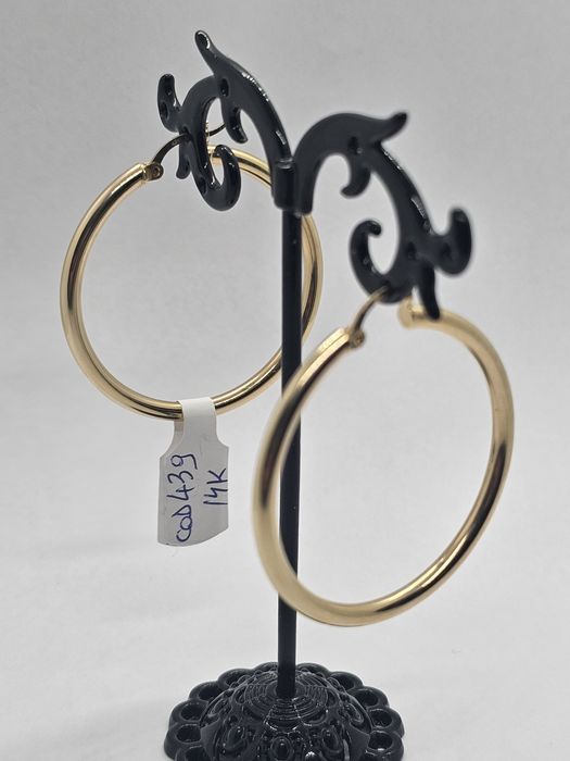 Vand cercei din aur 14 k 4.25 g cod 439