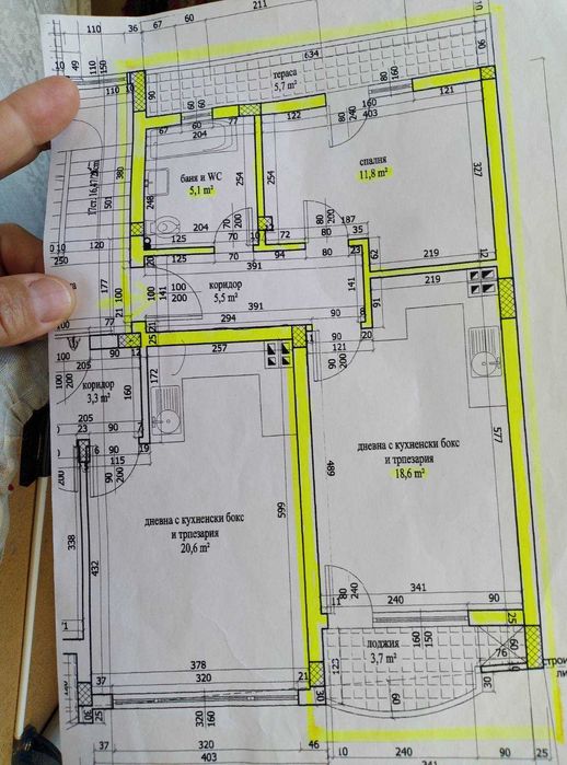 Дава се под наем Двустаен апартамент в Варна, Аспарухово - 60 кв.м за 500 € - Снимка #8