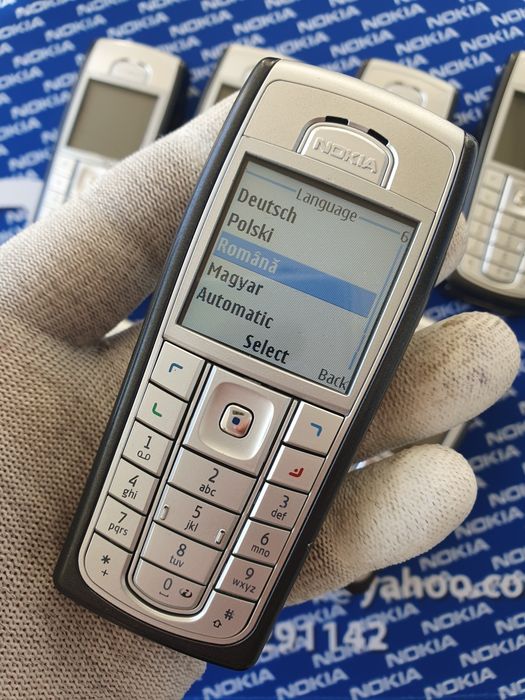 Nokia 6230i Black/ Silver Nou Original Grade A.