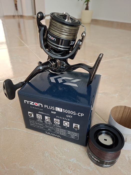 Фидер въдица Daiwa N'ZON и макари Shimano aero 5000BB и Daiwa N'zon plus 5000s-cp