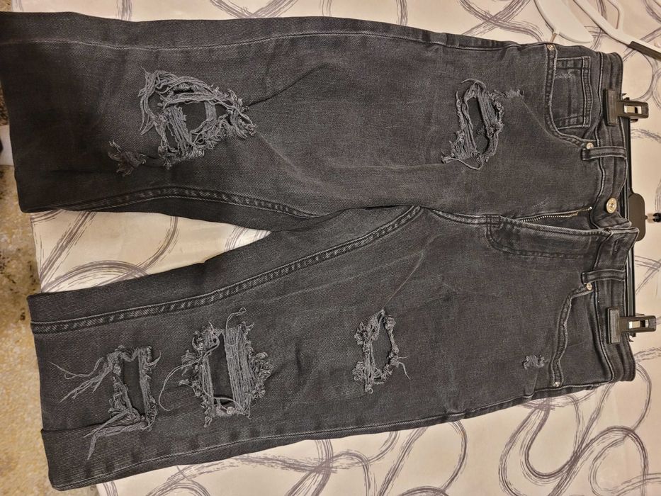 Pantaloni Bershka, negri, marimea 36