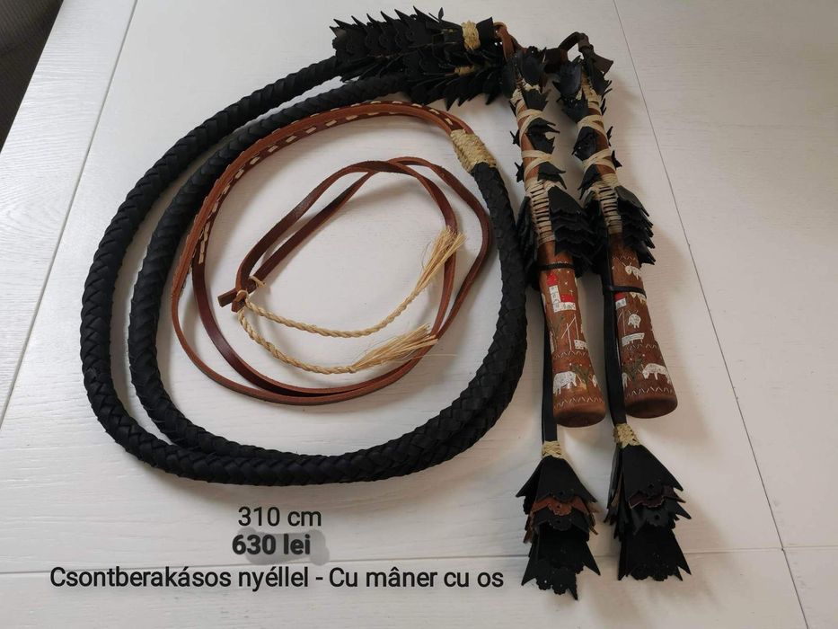 Bici tradiționale din piele, pocnit, pocneste, oi, oieri, cai, ciobane