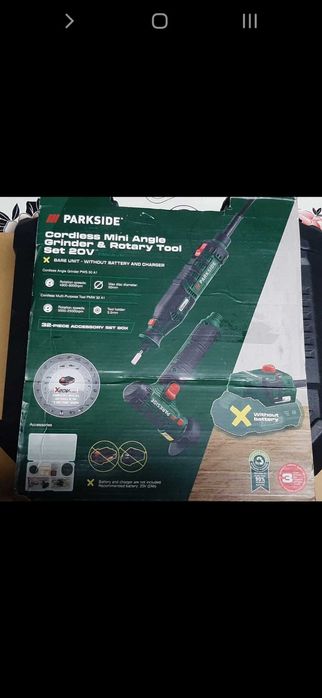 Set de modelaj cu acumulator 20V PARKSIDE PMBSA 20-Li A1-5lei transp