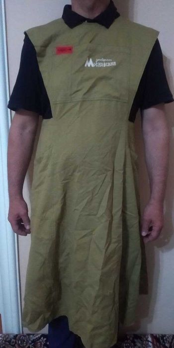 Кухонный фартук, с карманами