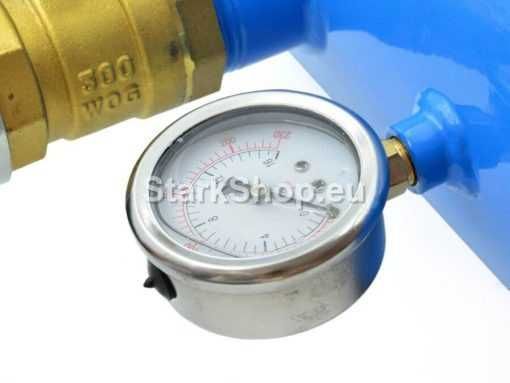 Бутилка за Шоково Помпане на Гуми – Бустер 40л. с Манометър HAWEK