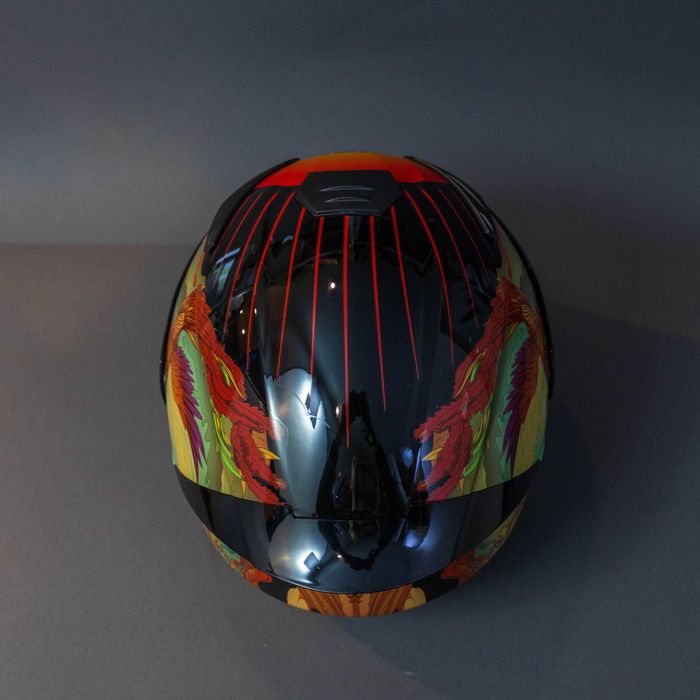 Каска за мотор , пистов, скутер, ел. тротинетка , др/ Размер М (55–56)