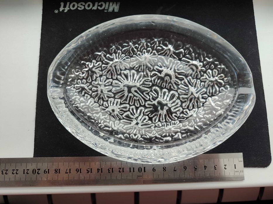 Хрустальная пепельница для дома и офиса