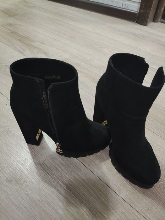 Полуботинки, замшевые