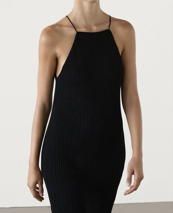 Rochie neagra , Massimo Dutti - noua cu eticheta