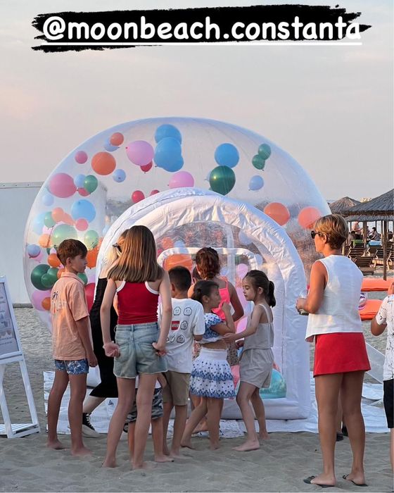 Castel gonflabil si bubble house de inchiriat Bucuresti-Ilfov
