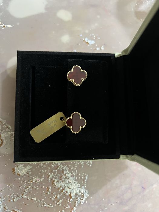 Van cleef серьги 1:1 Золото 585 проба.