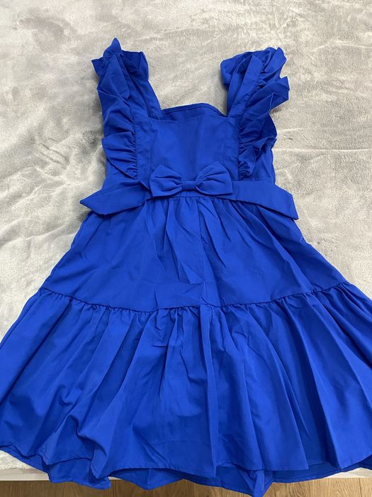 Рокля кралско синьо