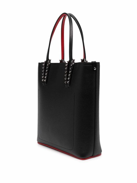 Оригинална чанта Christian Louboutin Cabata leather tote bag Намалена цена -47%
