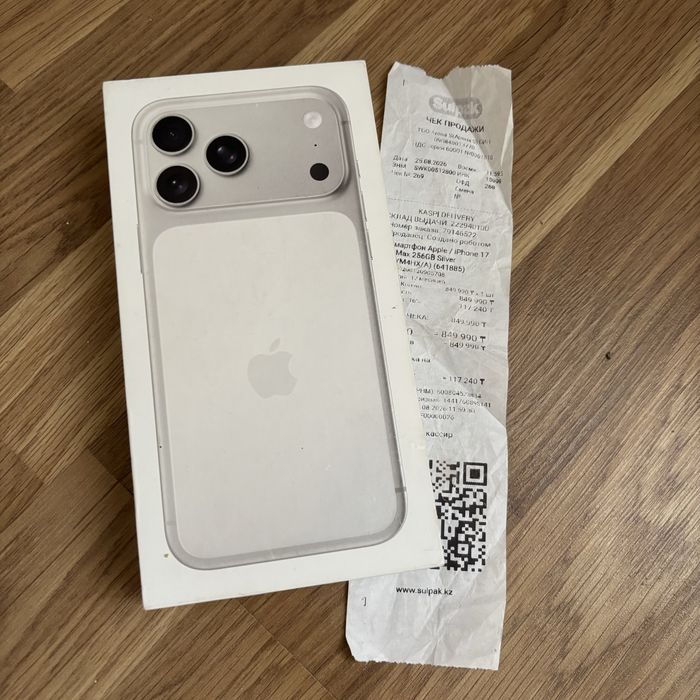 Айфон 17 pro max 256 EAC Новый