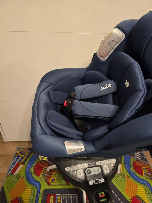 Scaun auto Joie i-Spin 360 Deep Sea, 61 cm-105 cm, testat ADAC