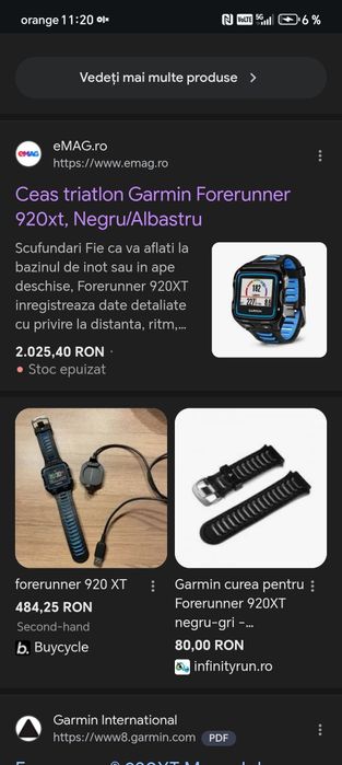Ceas garmin 920xt