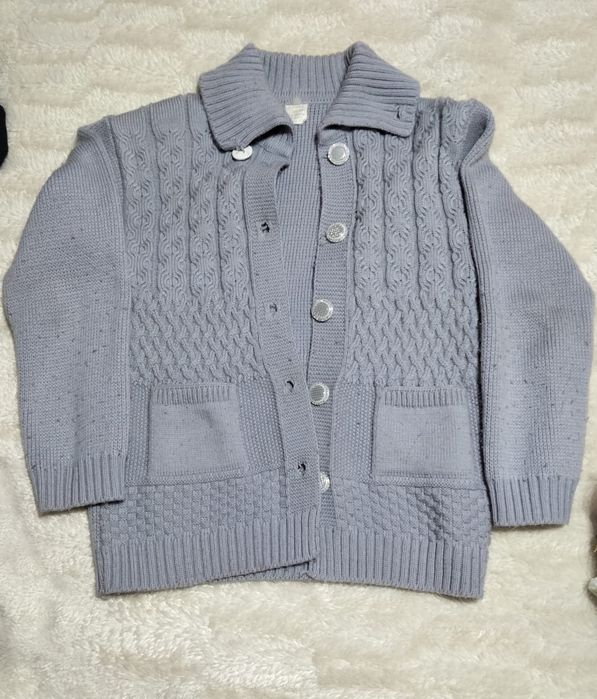 Кардиган для девочки 7-10 лет