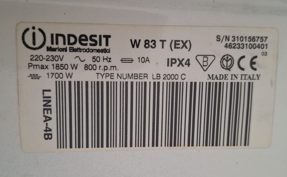 Стиральная машина Indesit