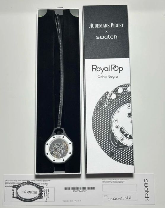 Audemars x swatch pop