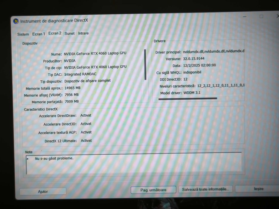 Laptop gaming Lenovo LOQ 15APH8 ryzen 7460hs RTX 4060 16gb ddr5