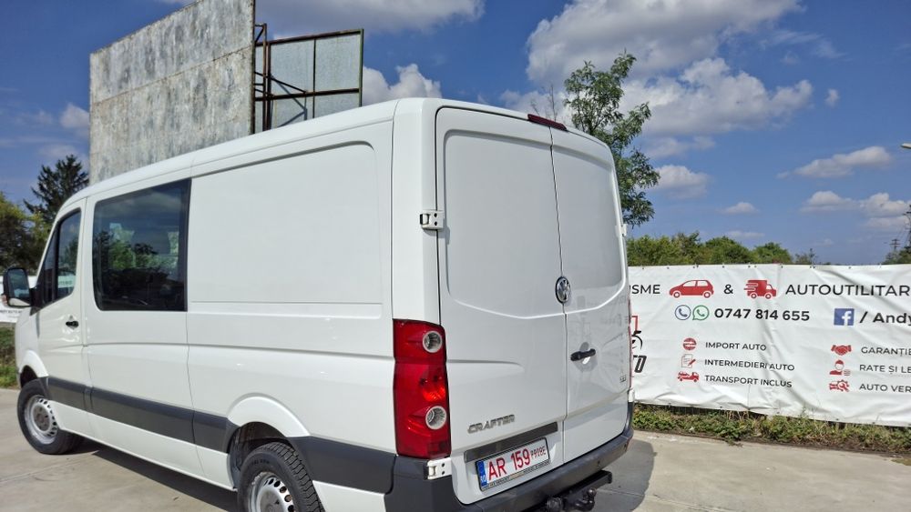 Vw Crafter 6 loc 2012 2.0 tdi 136cp E5 Climă Rate Factura Garanție