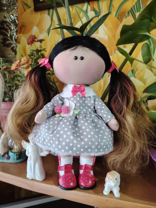 Текстильные куклы.