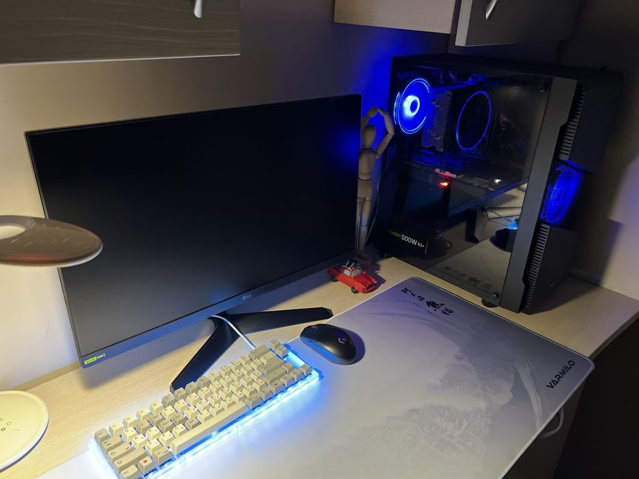 Игровой ПК с монитором 180 Гц + мышка/клавиатура