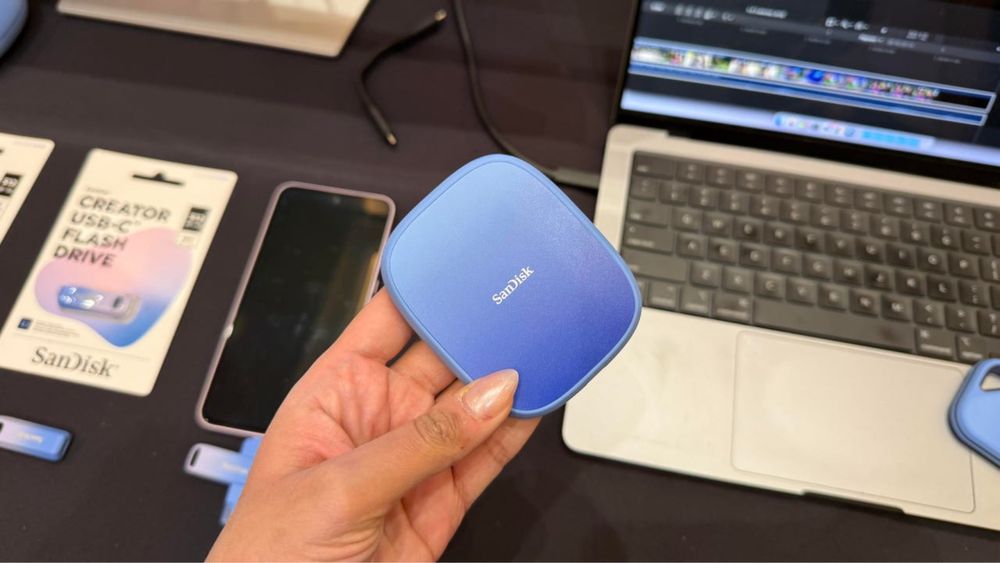 Портативный SSD Sandisk creator series