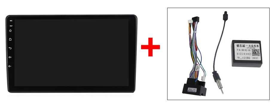 NAVIGATIE Android 14 VW Golf / Passat 2004-2015 Waze CarPlay CAMERA