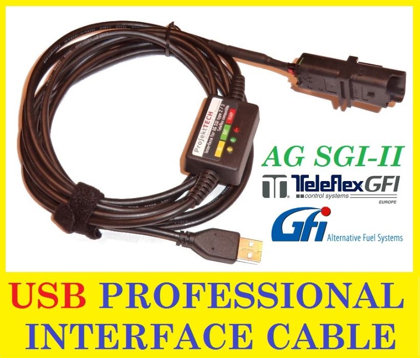 Кабел Диагностика Газов инжекцион - LPG INTERFACE