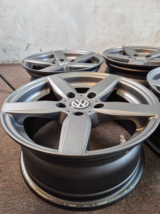4 Jante Aliaj 5x120 16'' Dedicate VW Transporter T5 T6 Caravelle Multivan Amarok - 7J ET 31 !