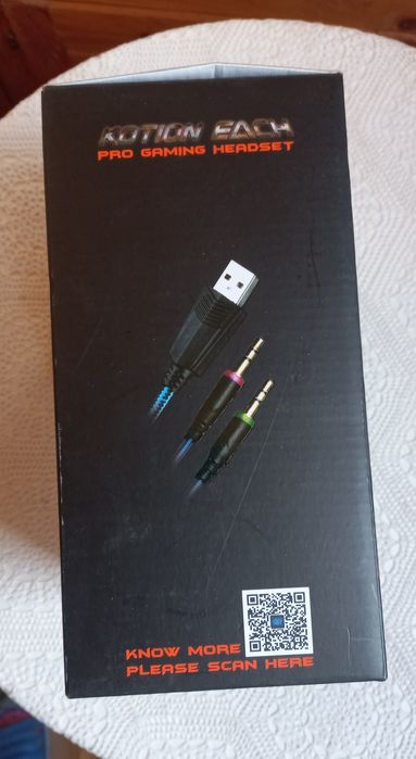 PRO GAMING HEADSET, Kotion Each G1000  nefolosit

KOTION EACH