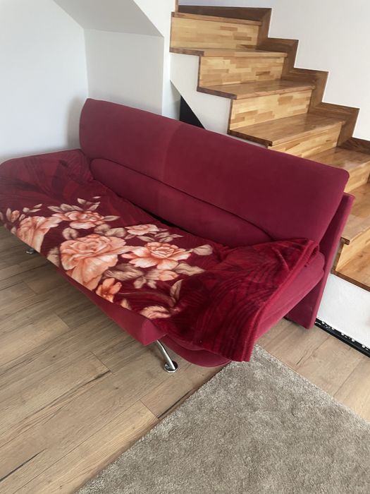 Canapea extensibila si doua fotoli