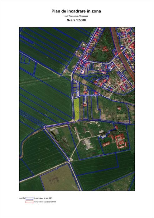 Comision 0, Teren Intravilan, 5.876 Mp, 200 Ml Front, Ronat, Timisoara
