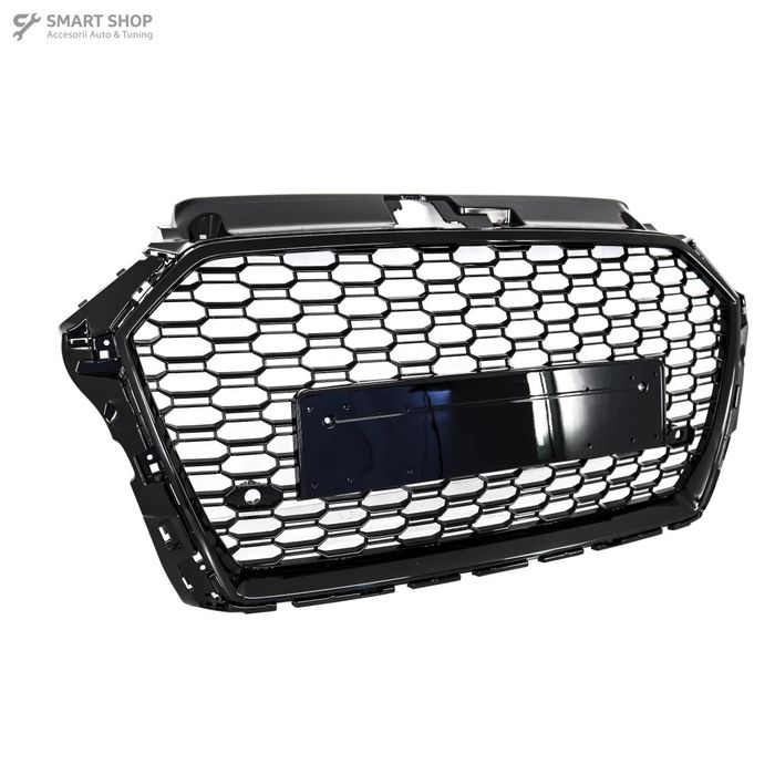 Grila Centrala AUDI A3 8V Facelift (2017-2018) RS3 Design Negru Lucios