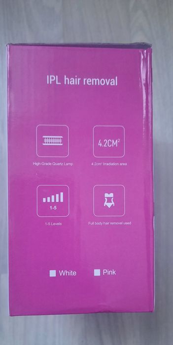 Фотоэпилятор новый