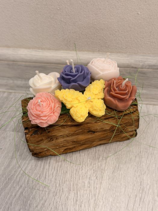 Ръчно изработени ароматни свещи и сапуни