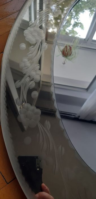 Oglinda ovala vintage