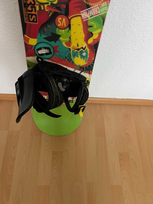 Placa snowboard  Salomon Junior 135cm +legaturi Head